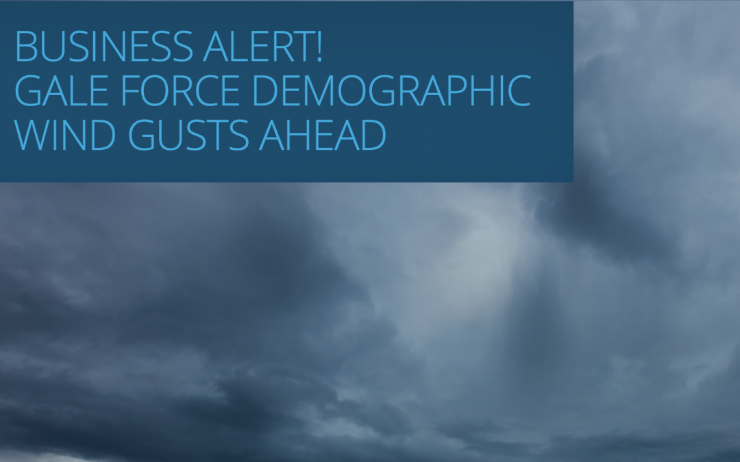 Business Alert! Gale Force Demographic Wind Gusts Ahead